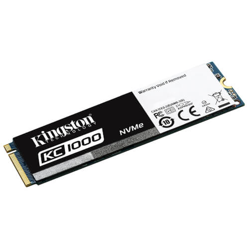 Ssd Kingston 480gb Pcie3 M2 Kc1000 | Quonty.com | SKC1000/480G