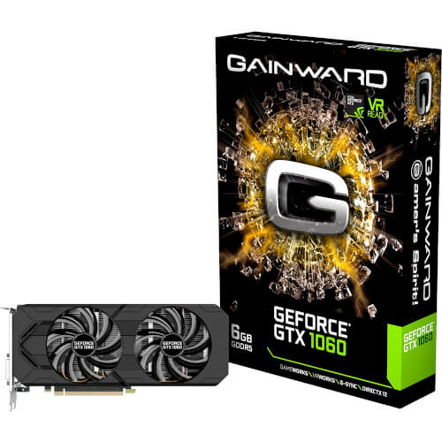 Gainward Gtx 1060 Dual Fan 6gb Gddr5 | Quonty.com | 3712