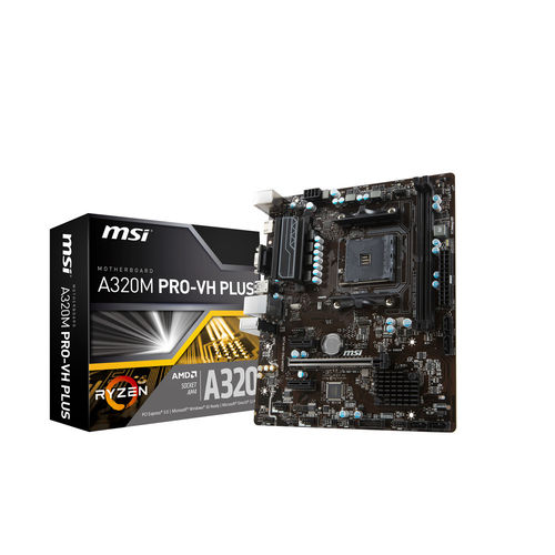 Placa Base Msi A320m Pro-Vh Plus Amd Am4 Atx | Quonty.com | 911-7B07-002