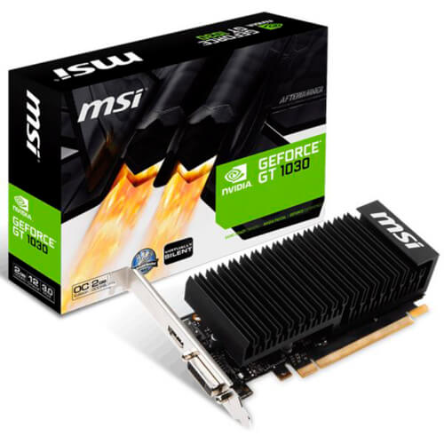 Msi Gt 1030 2gh Lp Oc Gddr5 | Quonty.com | 912-V809-2652