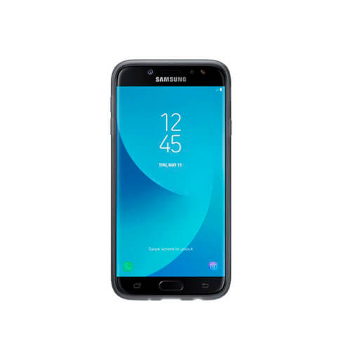 Funda Movil Samsung J7 2017 Silicona Negro | Quonty.com | EF-AJ730TBEGWW