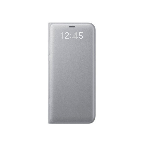 Funda Movil Samsung Galaxy S8 Reloj Led Plata | Quonty.com | EF-NG950PSEGWW