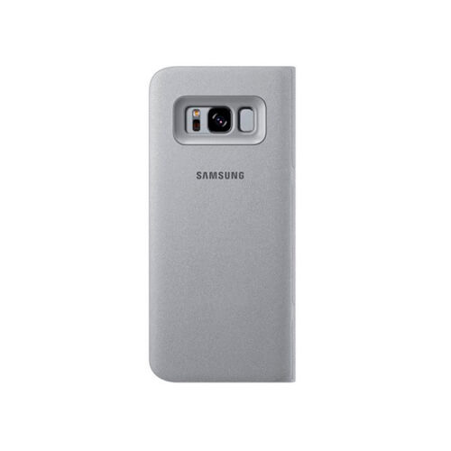 Funda Movil Samsung Galaxy S8 Reloj Led Plata | Quonty.com | EF-NG950PSEGWW