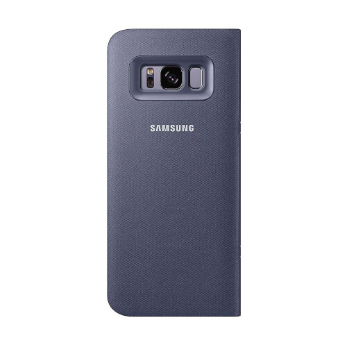 Funda Movil Samsung Galaxy S8 Plus Reloj Led Violeta | Quonty.com | EF-NG955PVEGWW