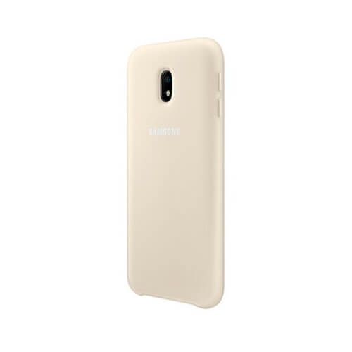 Funda Movil Samsung J3 2017 Rigida Dorado | Quonty.com | EF-PJ330CFEGWW