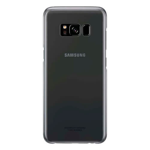 Funda Movil Samsung Galaxy S8 Translucida Negro | Quonty.com | EF-QG950CBEGWW