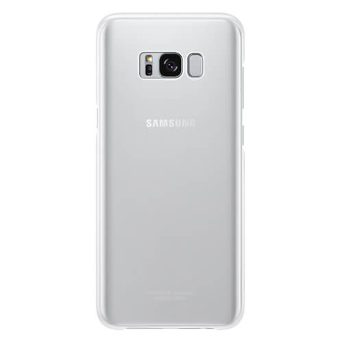 Funda Movil Samsung Galaxy S8 Translucida Plata | Quonty.com | EF-QG950CSEGWW