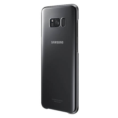 Funda Movil Samsung Galaxy S8 Plus Translucida Negro | Quonty.com | EF-QG955CBEGWW