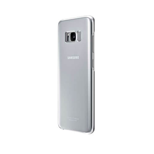 Funda Movil Samsung Galaxy S8 Plus Translucida Plata | Quonty.com | EF-QG955CSEGWW
