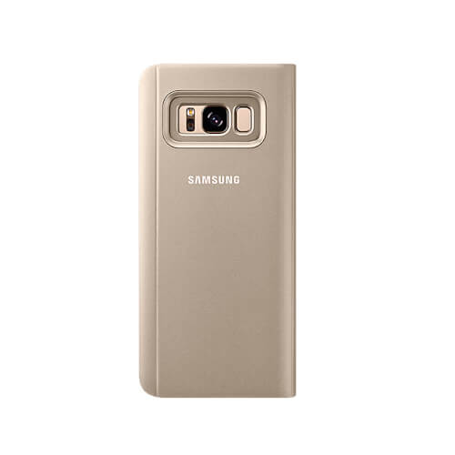 Funda Movil Samsung Galaxy S8 Libro Smart Dorado | Quonty.com | EF-ZG950CFEGWW