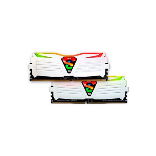 Geil Super Luce Wh Ddr4 16gb (2x8gb) Pc2400 | Quonty.com | GLWS416GB2400C16DC