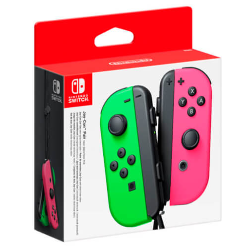 Gamepad Original Nintendo Switch Joy-Con Verde/Ros | Quonty.com | 2512366