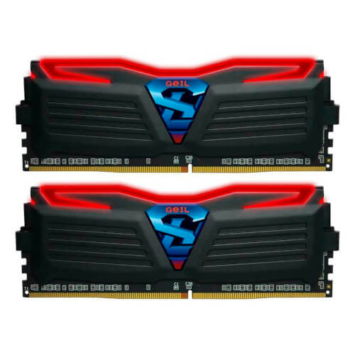 Geil Super Luce Bl Ddr4 16gb Pc2400 (2x8gb) | Quonty.com | GLR416GB2400C16DC