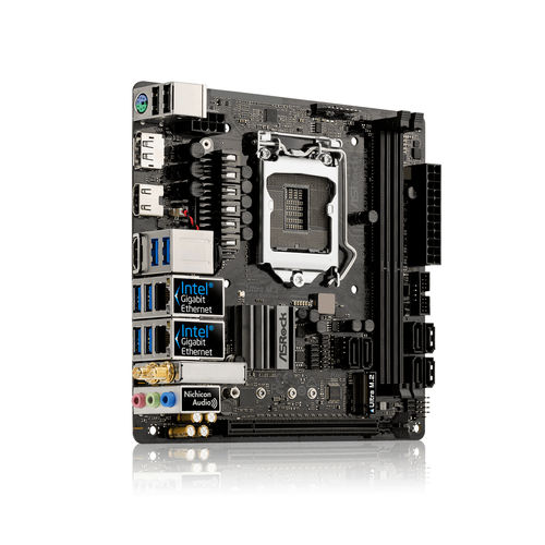 Placa Base Asrock 1151-8g Z370m-Itx/Ac | Quonty.com | 90-MXB620-A0UAYZ