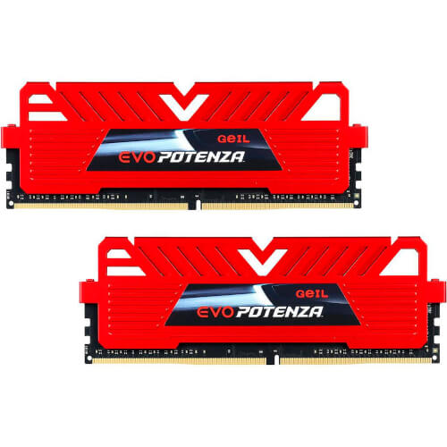 Geil Evo Potenza Ddr4 8gb (2x4gb) Pc2400 | Quonty.com | GPR48GB2400C16DC
