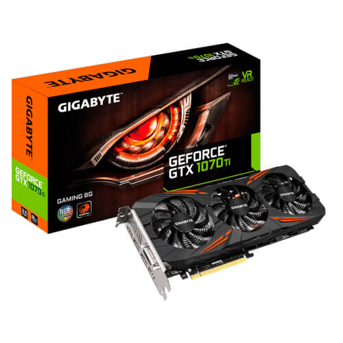 Gigabyte Gtx 1070 Ti Gaming Oc 8gb Gddr5 | Quonty.com | GV-N107TGAMING OC-8GD