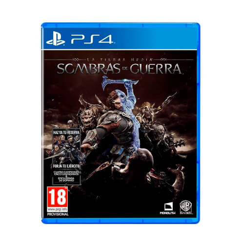 Juego Sony Ps4 La Tierra Media: Sombras De Guerra | Quonty.com | PS4_SOMBRAS_GUERRA