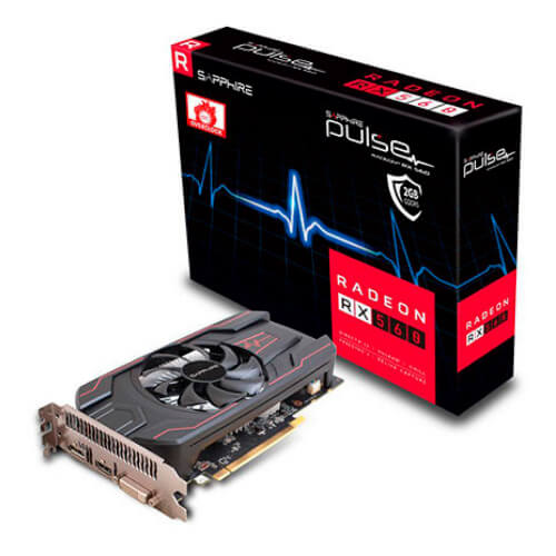 Sapphire Rx560 Pulse 2gb Oc Gddr5 6000mhz | Quonty.com | 11267-19-20G