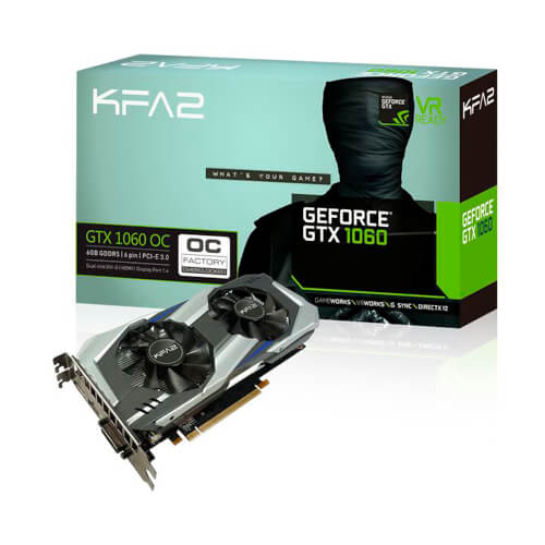 Kfa2 Gtx 1060 Oc 6gb Gddr5 | Quonty.com | 60NRH7DSL9OK
