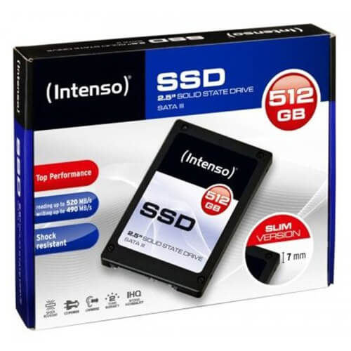 Ssd Intenso Top Performance 512gb Sata3 M2 | Quonty.com | 3832450