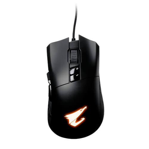Raton Optico Aorus M3 Gaming Negro | Quonty.com | 9JAROUSM3-00-10