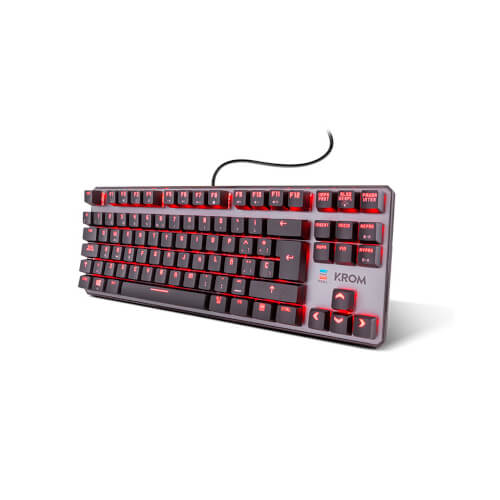 Teclado Krom Kernel Tkl Mecanico Rgb Gaming | Quonty.com | NXKROMKRNLTKL
