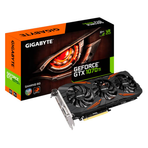 Gigabyte Gtx 1070 Ti Gaming 8gb Gddr5 | Quonty.com | GV-N107TGAMING-8GD