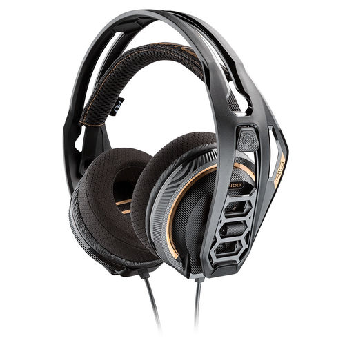 Auricularesmicro Plantronics Rig 400 Negro | Quonty.com | 208005-05