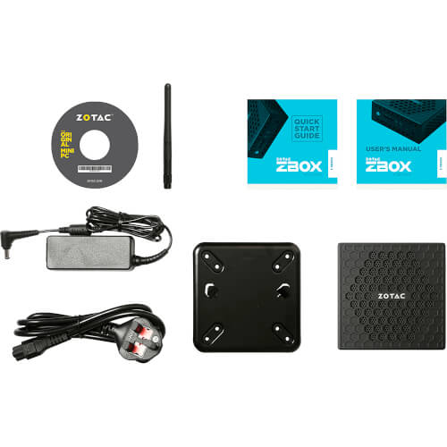 Ordenador Minipc Zotac Zbox-Ci327nano-Be-W3b | Quonty.com | ZBOX-CI327NANO-BE-W3B