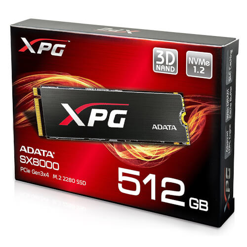 Ssd Adata 256gb Pcie3 M2 Xpg Sx6000 2280 | Quonty.com | ASX6000NP-256GT-C