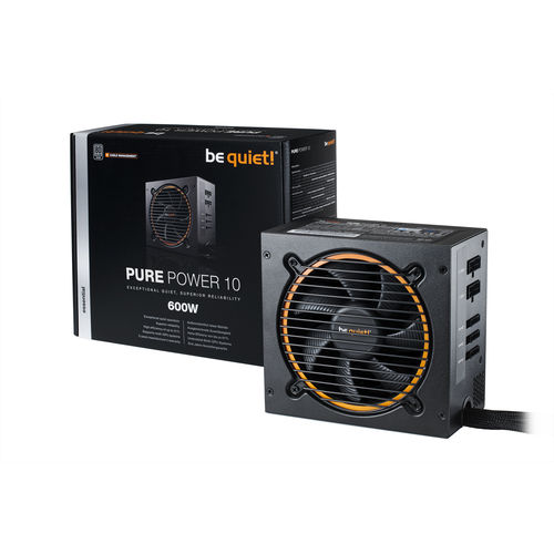 Fuente Be Quiet! Pure Power 10 600w 80+Silver Semimodular At | Quonty.com | BN278
