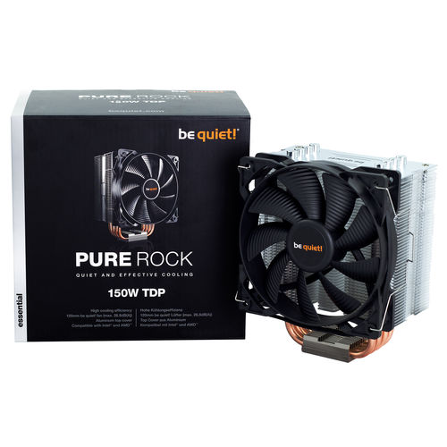 Refrigerador Cpu Be Quiet! Pure Rock Bk009 Intel/Amd | Quonty.com | BK009