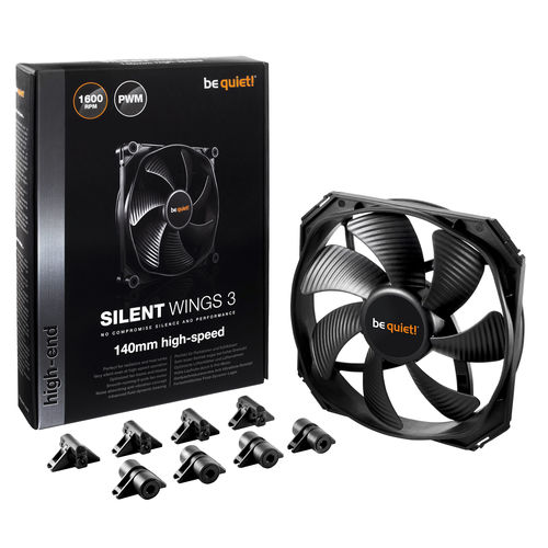 Ventilador 14cm Be Quiet! Silent Wings 3 Bl071 | Quonty.com | BL071