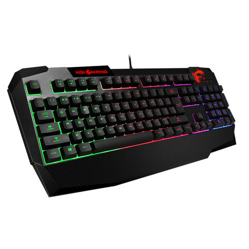 Teclado Msi Interceptor Ds4200 Gaming Negro | Quonty.com | S11-04ES207-O30
