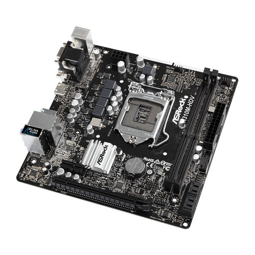 Placa Base Asrock 1151-8g H310m-Hdv | Quonty.com | 90-MXB6Z0-A0UAYZ