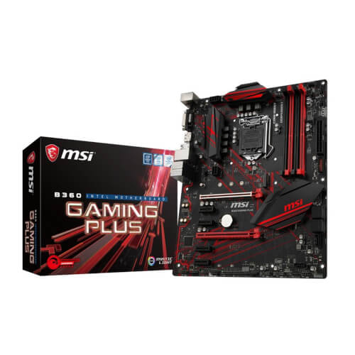 Placa Base Msi 1151-8g B360 Gaming Plus | Quonty.com | 911-7B22-002