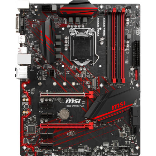 Placa Base Msi 1151-8g B360m Gaming Plus | Quonty.com | 911-7B19-001