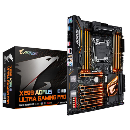 Placa Base Gigabyte 2066 X299 Aorus Ultra Gaming Pro | Quonty.com | GAX29ARGP-00-GA
