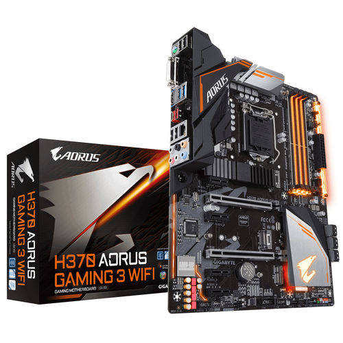 Placa Base Gigabyte 1151-8g H370 Aorus Gaming 3 Wifi | Quonty.com | GAH37AG3W-00-GA
