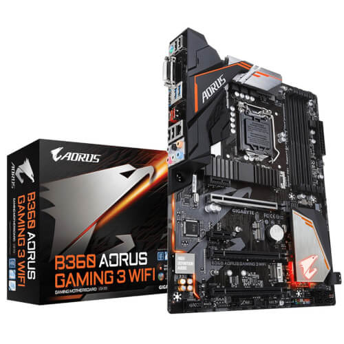 Placa Base Gigabyte 1151-8g B360 Aorus Gaming 3 Wifi | Quonty.com | GAB36AG3W-00-GA