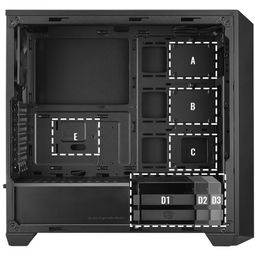 Torre E-Atx Coolermaster Masterbox Pro 5 Rgb | Quonty.com | MCY-B5P2-KWGN-01