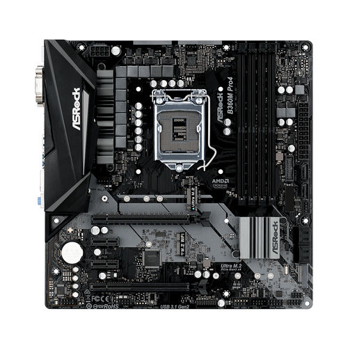 Placa Base Asrock 1151-8g B360m Pro4 | Quonty.com | 90-MXB760-A0UAYZ