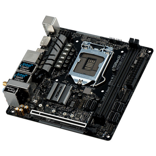 Placa Base Asrock 1151 8-G H370m-Itx/Ac | Quonty.com | 90-MXB6R0-A0UAYZ