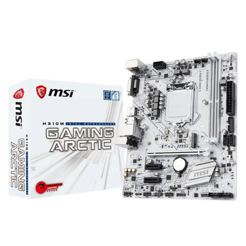Placa Base Msi 1151-8g H310m Gaming Arctic | Quonty.com | 911-7B28-003