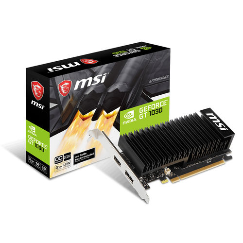Tarjeta Gráfica Msi Gt 1030 2ghd4 Lp Oc 2gb Gddr4 | Quonty.com | 912-V809-2825
