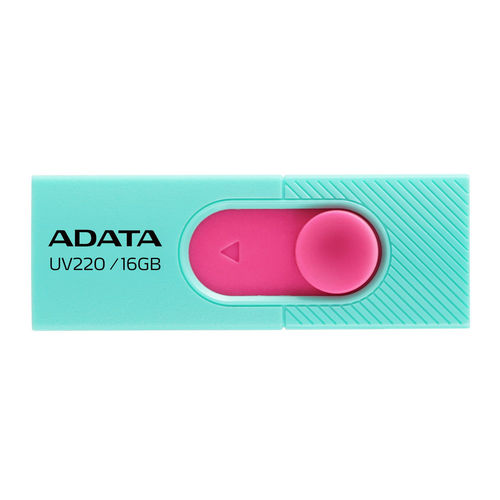 Pendrive Adata Uv220 16gb Usb2.0 Verde / Rosa | Quonty.com | AUV220-16G-RGNPK