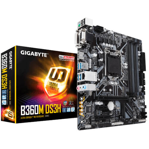 Placa Base Gigabyte 1151-8g B360m Ds3h | Quonty.com | GAB36MS3H-00-G