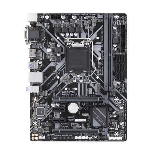Placa Base Gigabyte 1151-8g B360m Hd3 | Quonty.com | GAB36MHD3-00-G