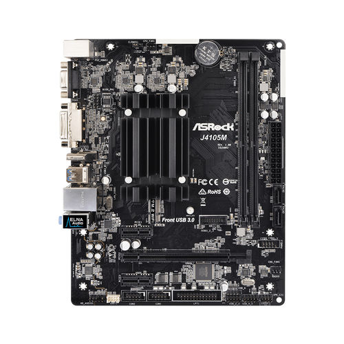 Placa Base Asrock J4105m Intel Quad Core Gemini Lake | Quonty.com | 90-MXB6C0-A0UAYZ