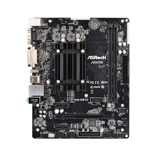 Placa Base Asrock J4005m Intel Dual Core Gemini Lake | Quonty.com | 90-MXB6L0-A0UAYZ